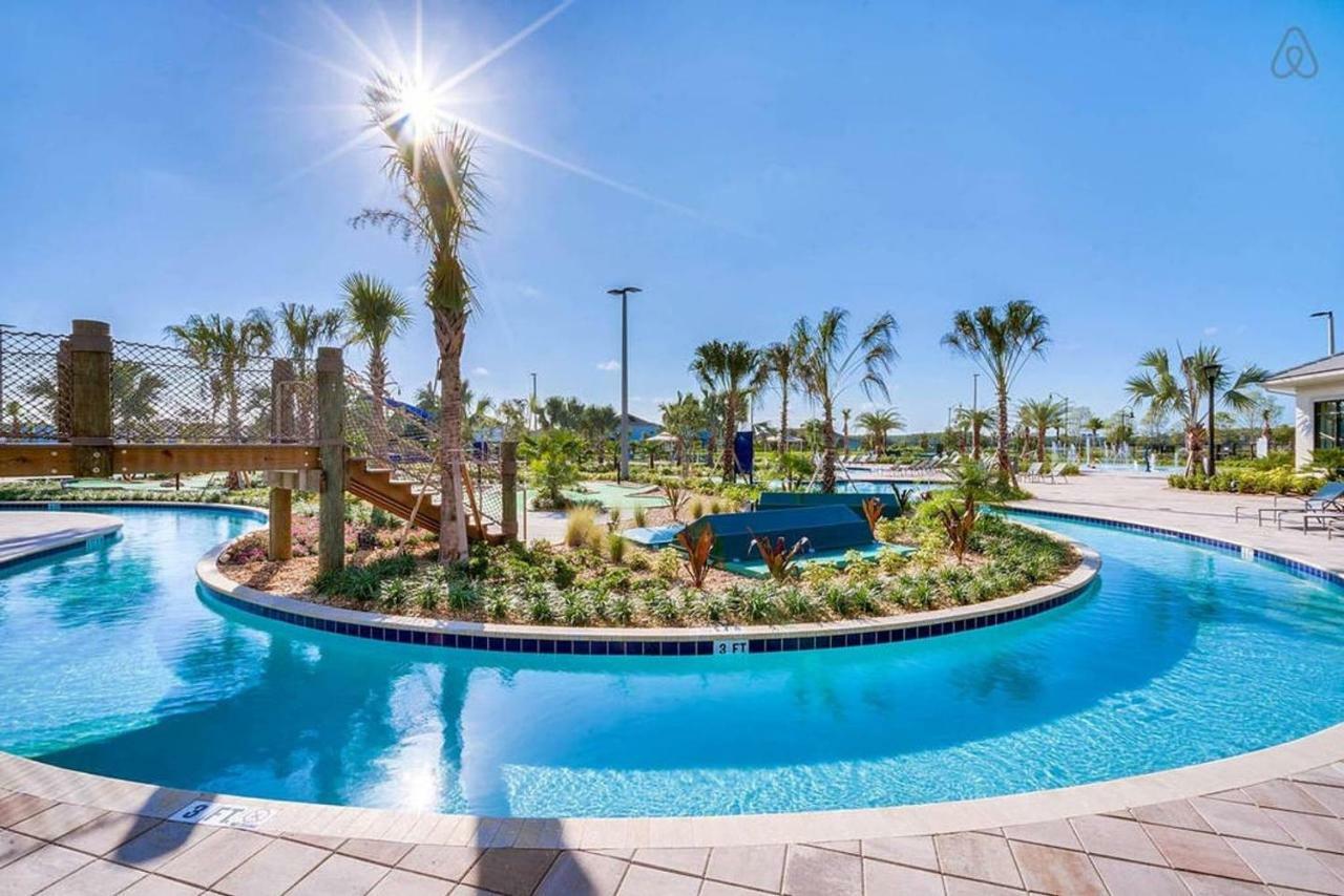 A - New 4 Bedroom Home - 5 Miles To Disney - Free Water Park - Private Pool Kissimmee Luaran gambar